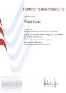 Aktuelles Rechtssprechtung BGH