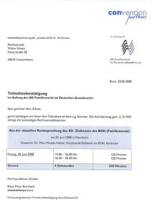 Seminar AG Familienrecht
