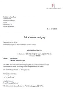 Teilnahme Aktuelles Unterhaltsrecht