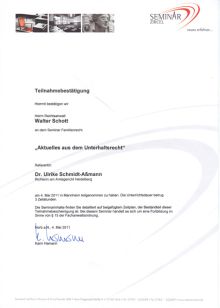 Unterhaltsrecht Aktuell 2011