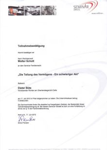 Vermögensteilung